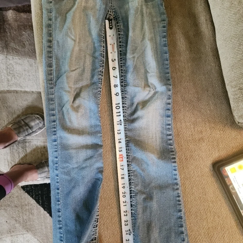 Wallflower Light Blue Straight Leg Jeans